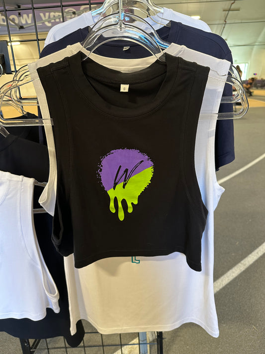 DRIP Crop Muscle Tank (Black)