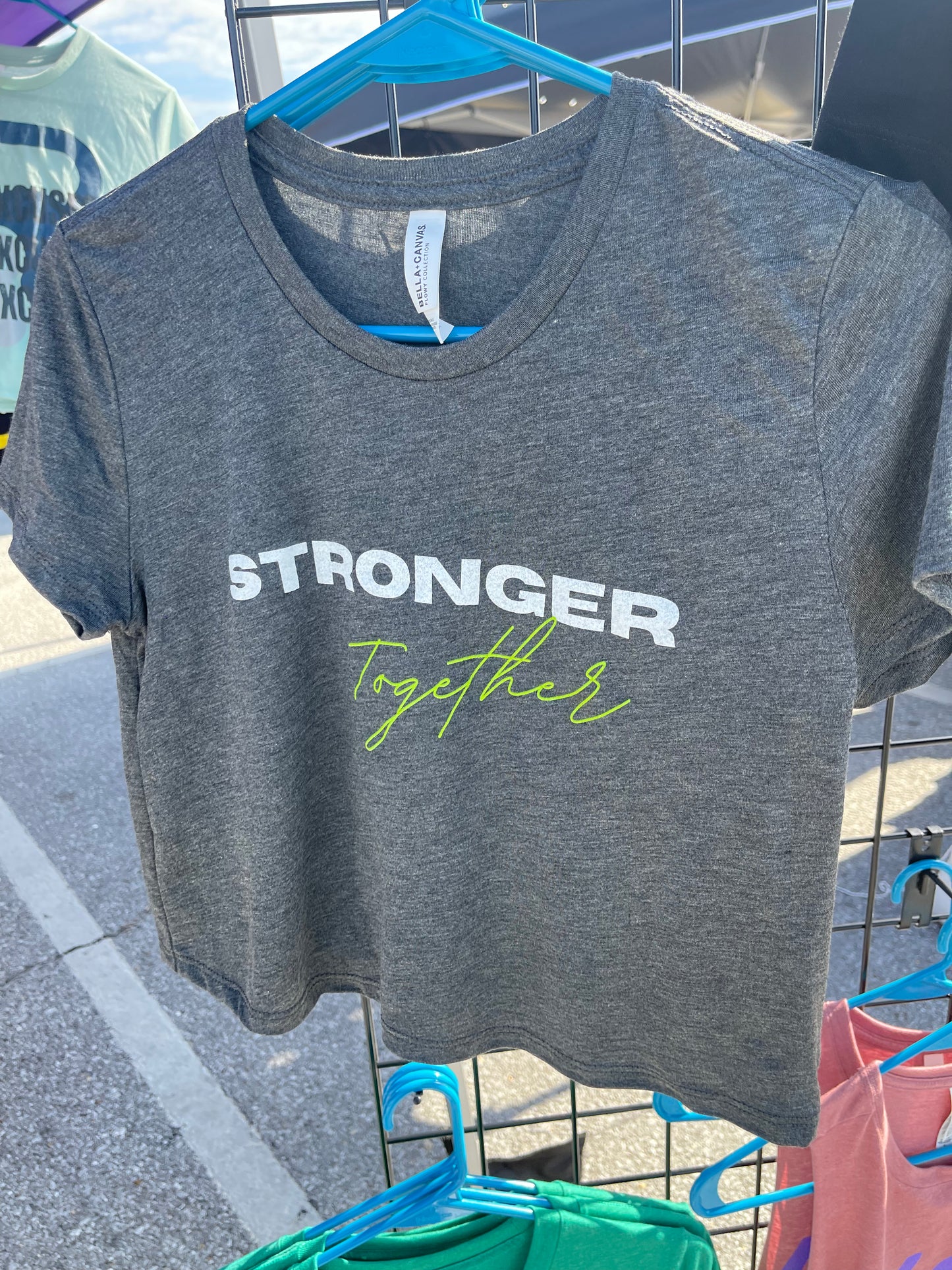 Stronger Together Crop Tee